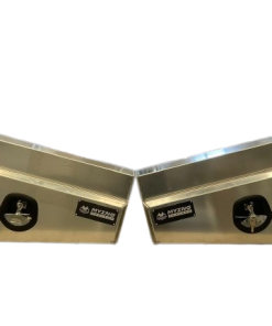 750mm undertray toolbox tapered flat alloy