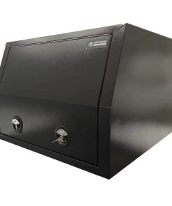 1200mm Gullwing Canopy Flat Plate Black