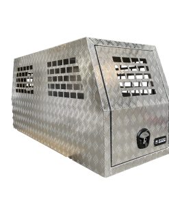 700mm Checker Plate Dog Box