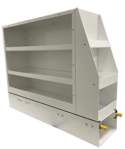 Pull out canopy pantry-White 215mmW
