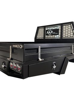 1800mmL Black Aluminium Tray with sides